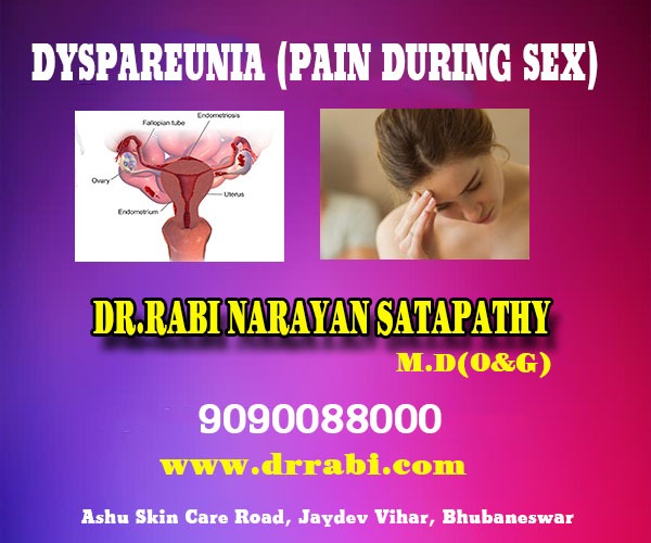 Dyspareunia(pain during sex)